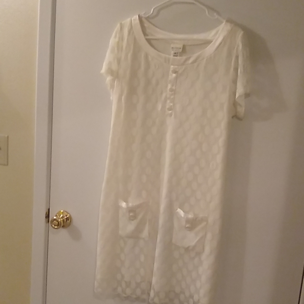 Lacey Cream Dress